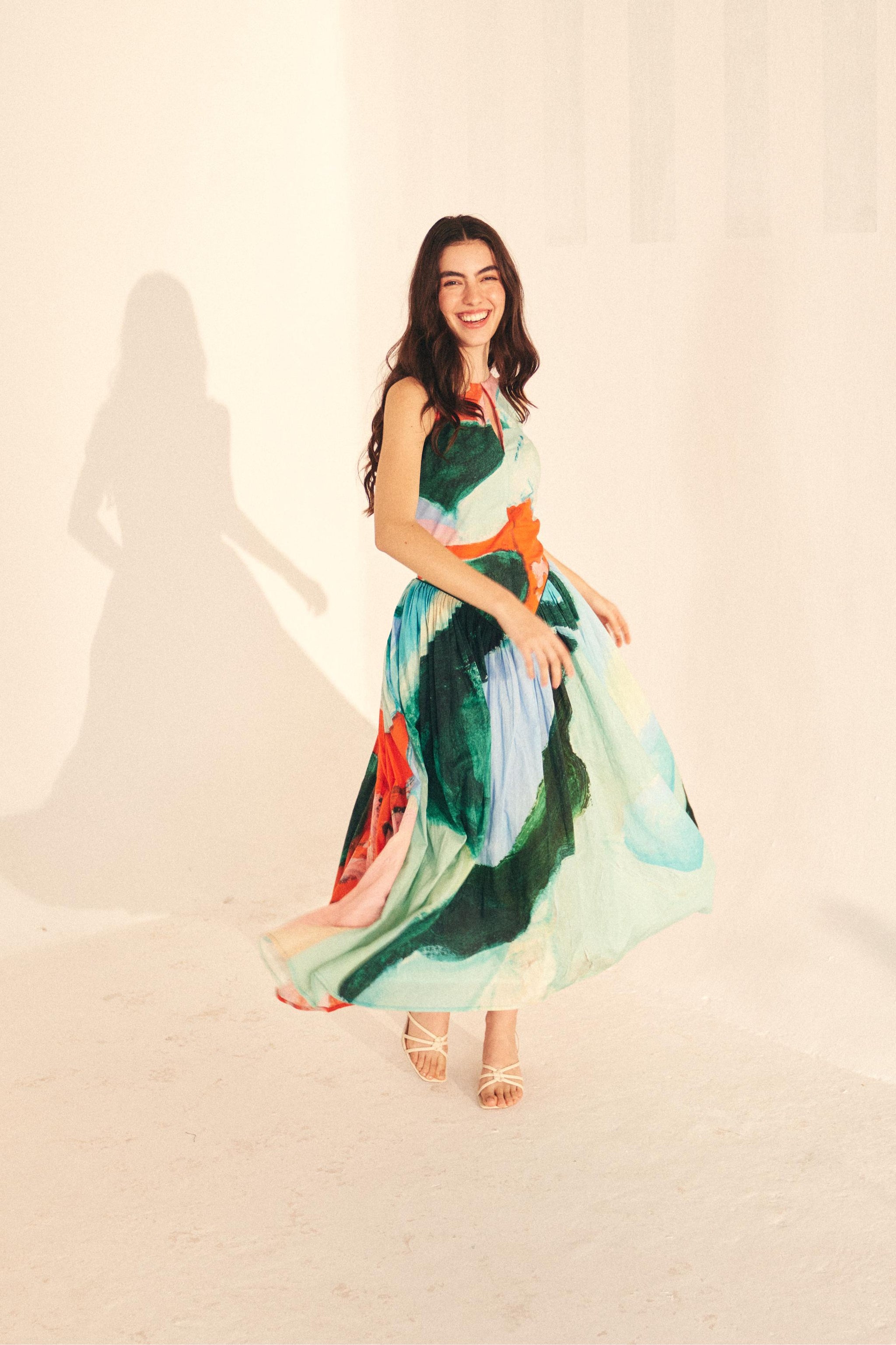 Dancing at Midnight Midi Dress