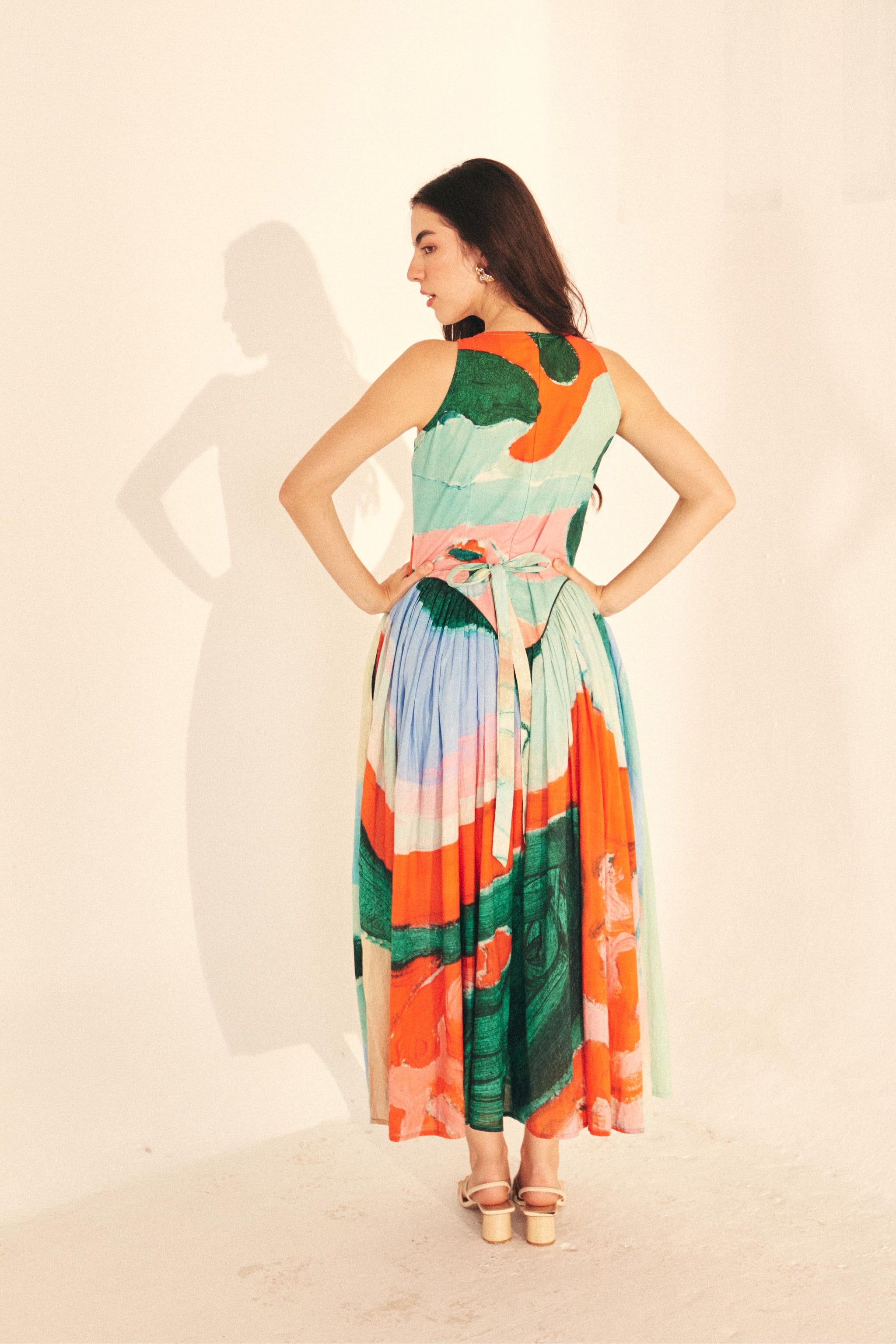 Dancing at Midnight Midi Dress