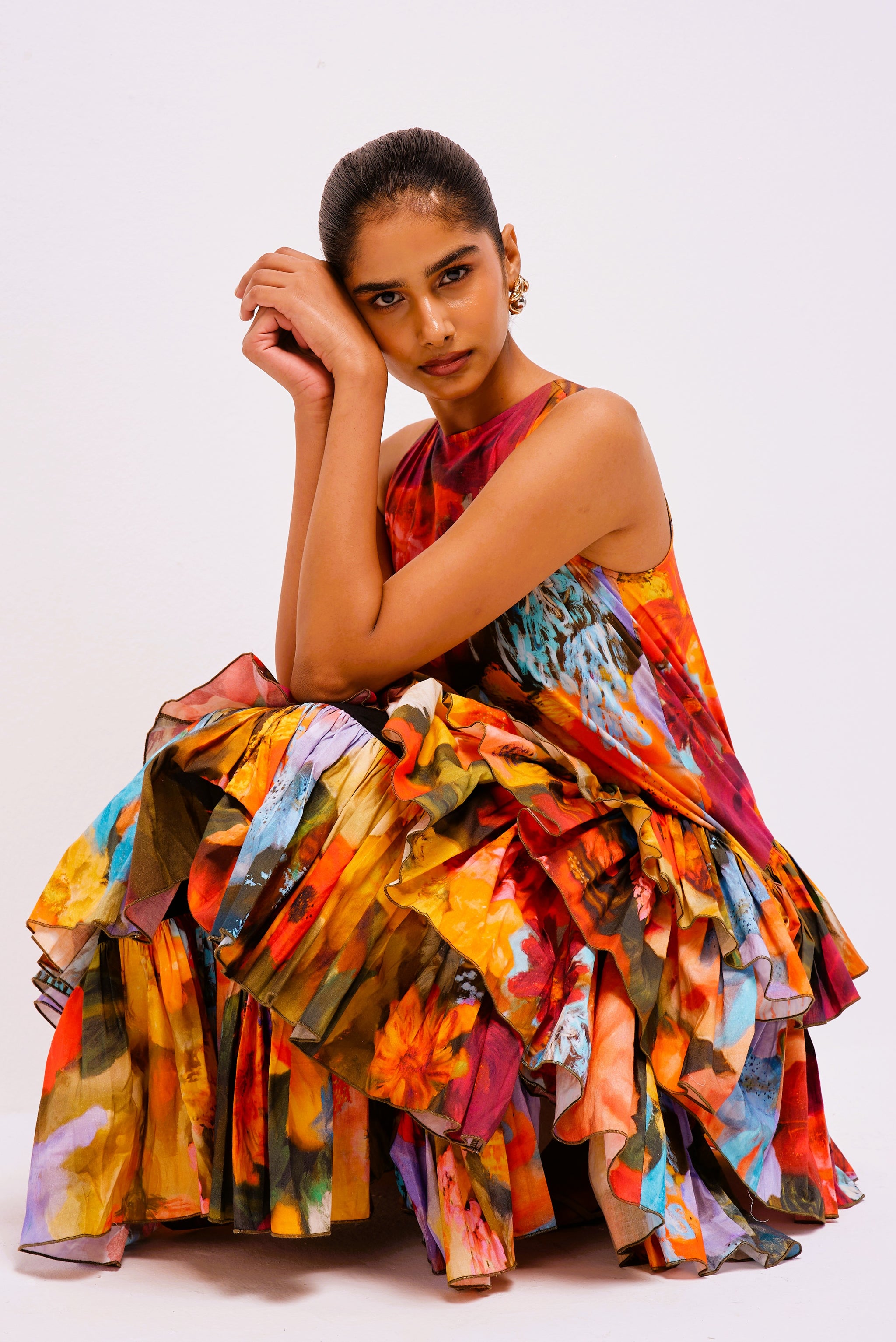 eden ruffle maxi dress Eden Ruffle Maxi Dress – Drawn