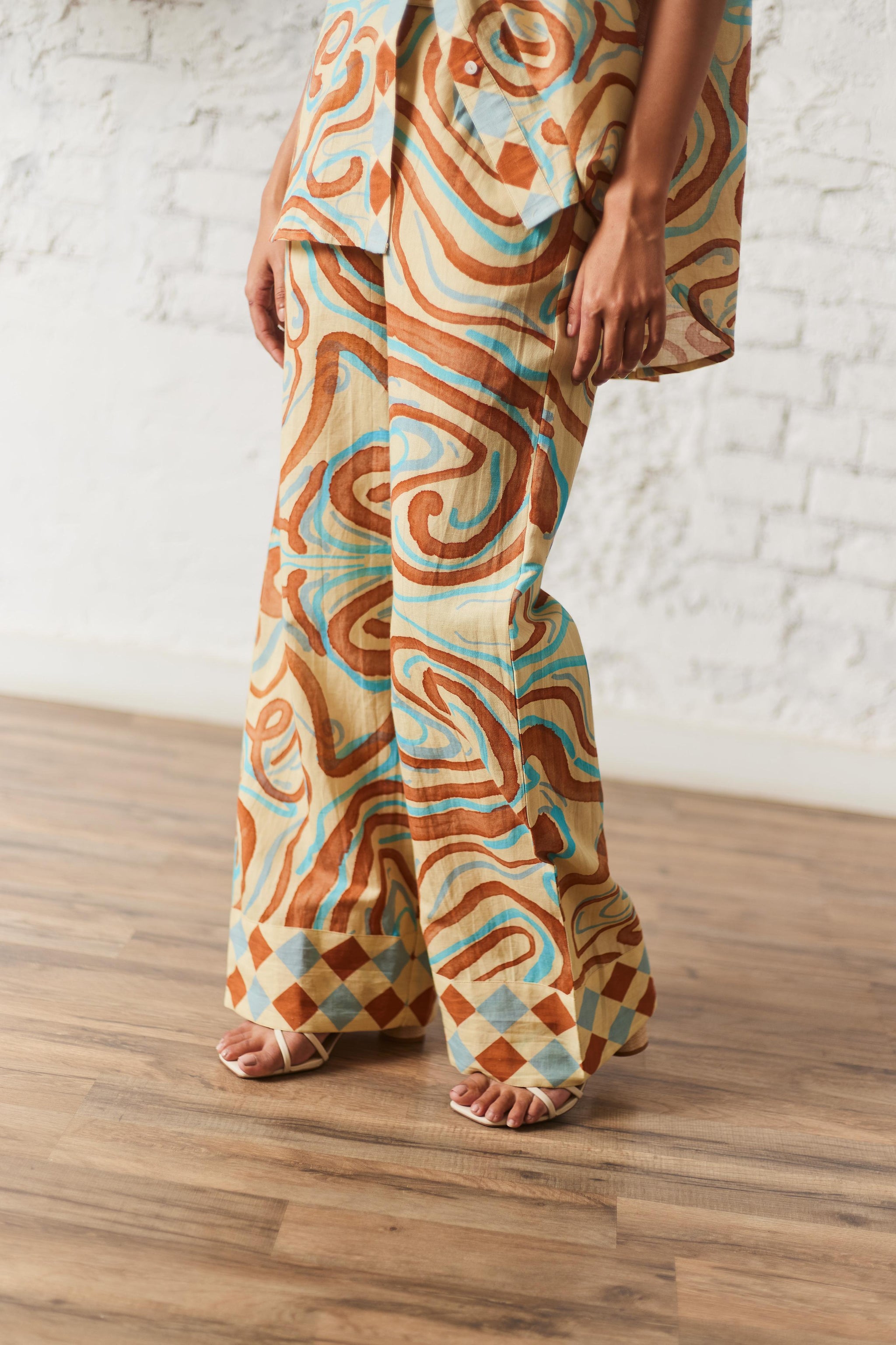 Mirage Cotton Linen Trousers – Drawn