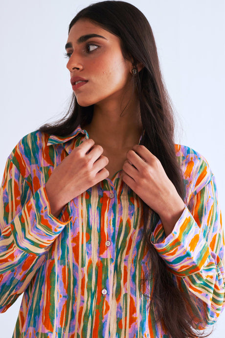 Golden Hour Oversized Shirt